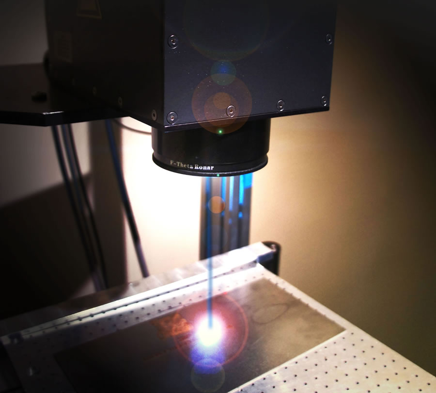 100w laser metal cleaning rust removal and fiber laser marking machine