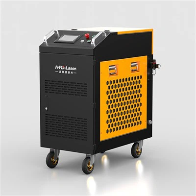 Uirlis Tionscail 500W Pulsed Wave Meaisín Glanadh Léasair Bhíoma Hat Barr Le haghaidh Athchóiriú Gluaisteán Clasaiceach