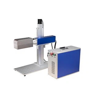 Fócas 3D Meaisín Marcáil Léasair Inaistrithe 20W 30W Printéir Léasair Fiber